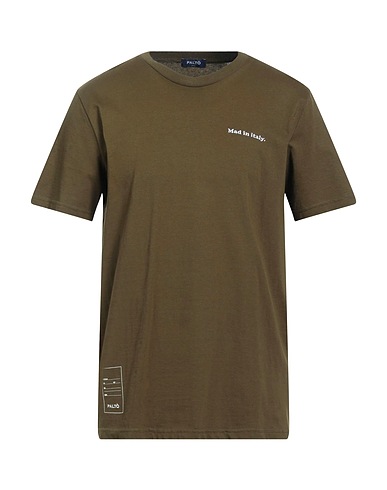 PALTÒ T-shirt Military green 100% Cotton