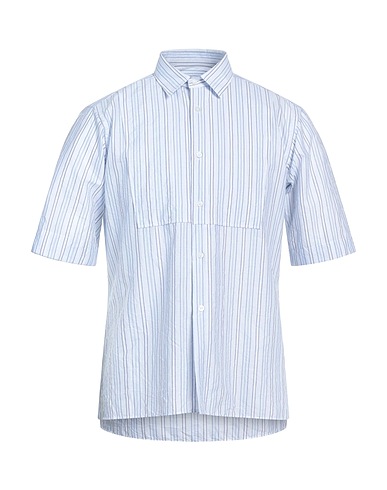 PAOLO PECORA Camicia a righe Beige 100% Cotone