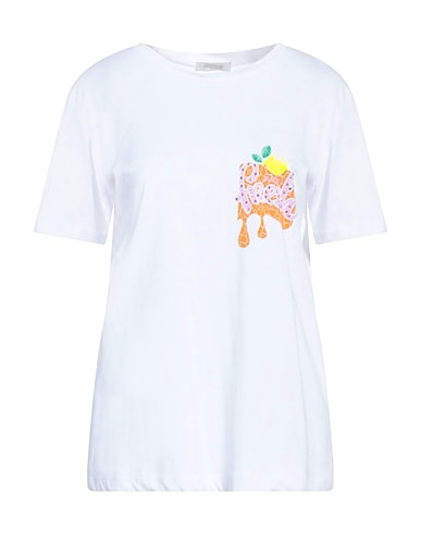 FIRSTAGE T-shirt Bianco 100% Cotone