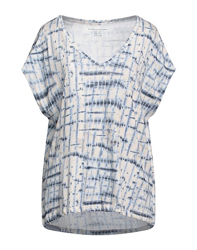 MAJESTIC FILATURES T-shirt Blue 100% Cotton
