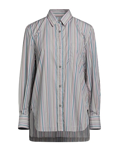 CALIBAN Striped shirt Mauve 100% Cotton