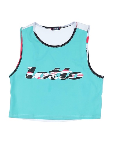 LOTTO Top Turchese 96% Cotone, 4% Elastan