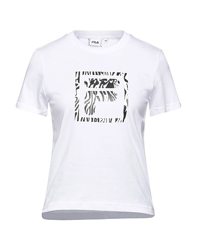 FILA T-shirt White 100% Cotton