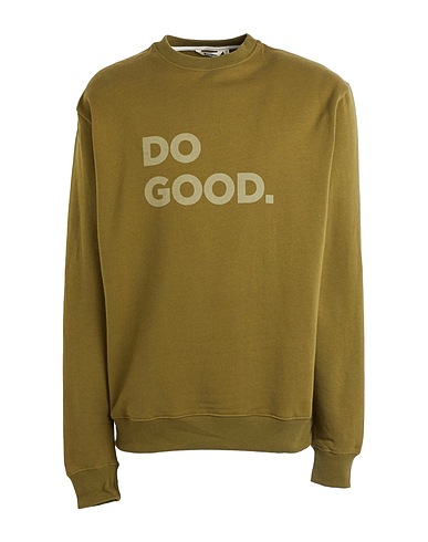 COTOPAXI Sweatshirt Do Good Crew Sweatshirt  Military green 80% Organic cotton, 20% Recycled polyester