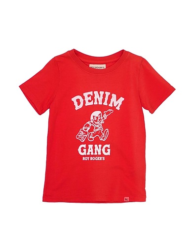 ROŸ ROGER'S T-shirt Red 100% Cotton
