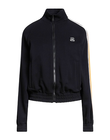 MSGM Sweatshirt Black 100% Cotton, Polyamide