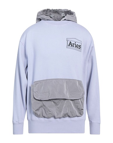ARIES Hooded track jacket  Lilac 100% Cotton