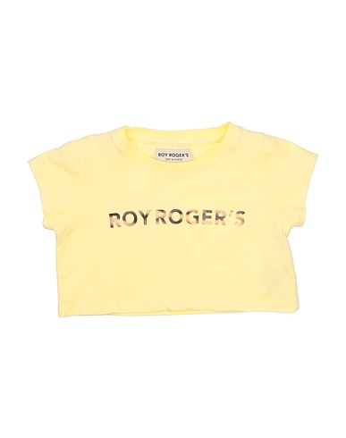 ROŸ ROGER'S T-shirt Pastel yellow 100% Cotton