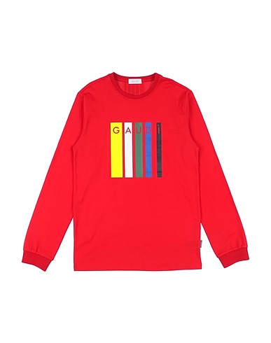 GAUDÌ T-shirt Rosso 100% Cotone