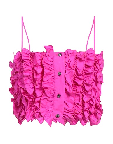 MSGM Crop top Fuchsia 100% Polyester