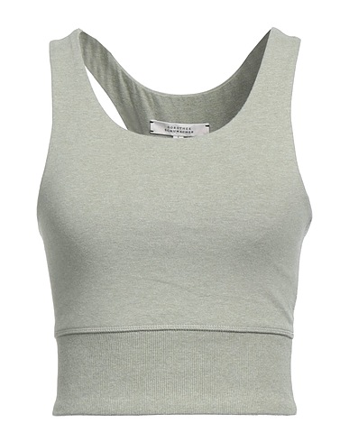 DOROTHEE SCHUMACHER Top Sage green 88% Cotton, 12% Elastane