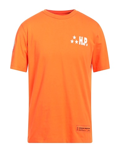 HERON PRESTON T-shirt Orange 100% Cotton, Polyester