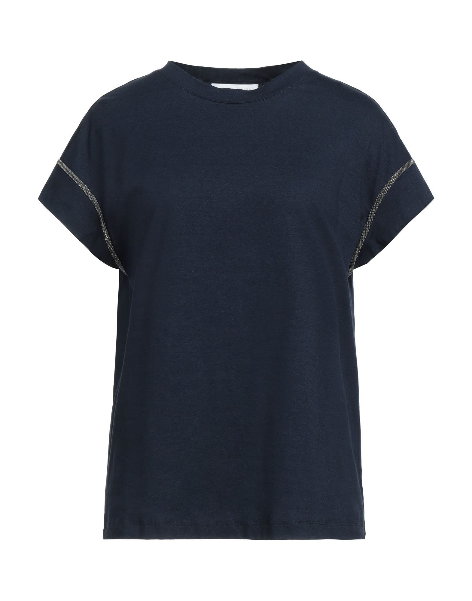 Tシャツ・カットソー FABIANA FILIPPI Woman T-Shirt Orange MAD274F358H496 4030 Grey Cotton T-shirt Fabiana Filippi - Vitkac Canada