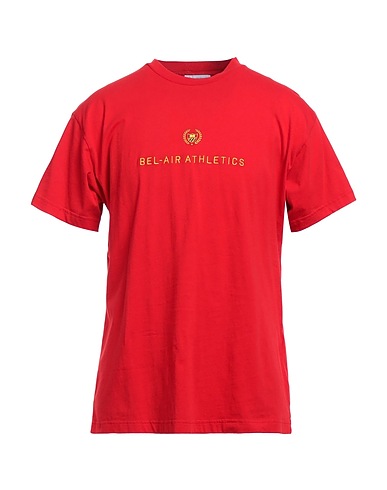 BEL-AIR ATHLETICS T-Shirt Rot 100% Baumwolle
