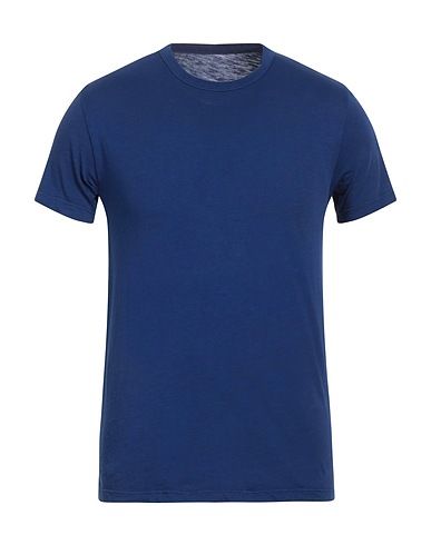 ORIGINAL VINTAGE STYLE Basic T-Shirt Blue 100% Cotton