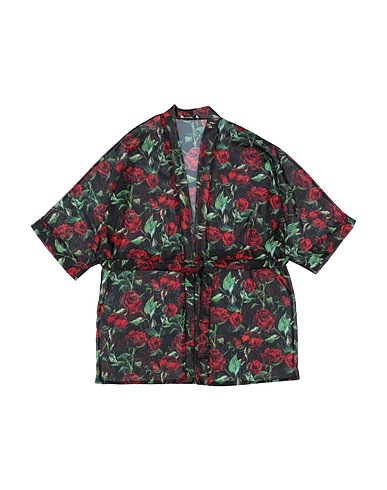 MATINÉE Camicie  e bluse fantasia Nero 100% Poliestere
