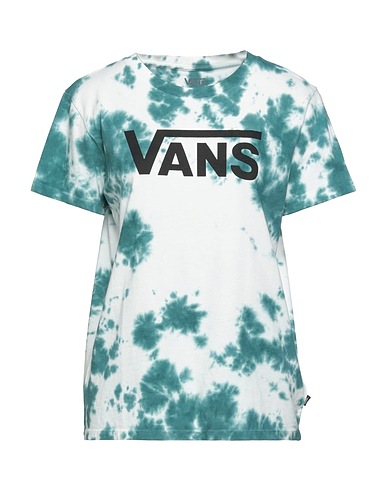 VANS T-shirt Deep teal 100% Cotton