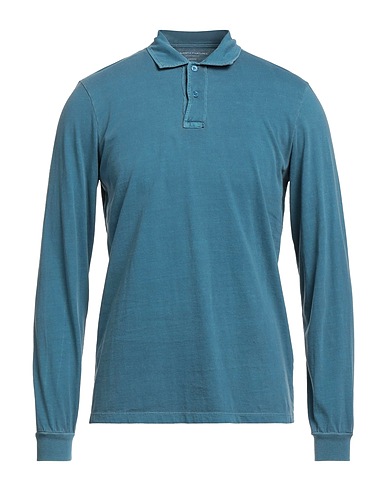 MAJESTIC FILATURES Polo shirt Deep teal 100% Cotton