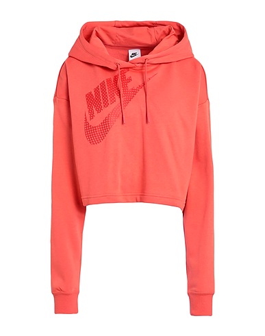 NIKE Hoodie W NSW FLC PO HOODIE CROP DNC
 Lachs 80% Baumwolle, 20% Polyester