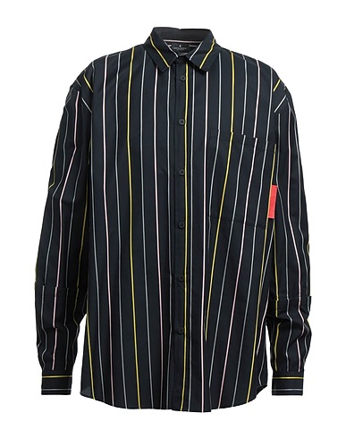 MARCELO BURLON Striped shirt Black 100% Cotton