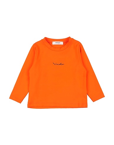 VICOLO T-shirt Orange 93% Cotton, 7% Elastane