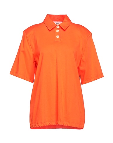 SOLOTRE Polo shirt Orange 100% Cotton