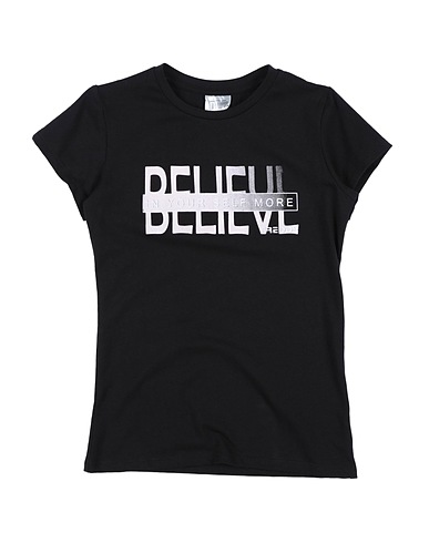 FREDDY T-Shirt Schwarz 95% Baumwolle, 5% Elastan
