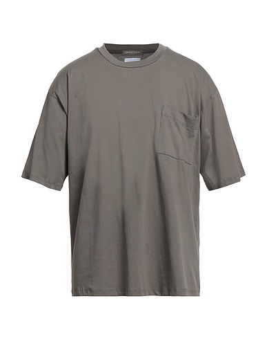DANIELE FIESOLI Basic T-Shirt Grey 100% Organic cotton