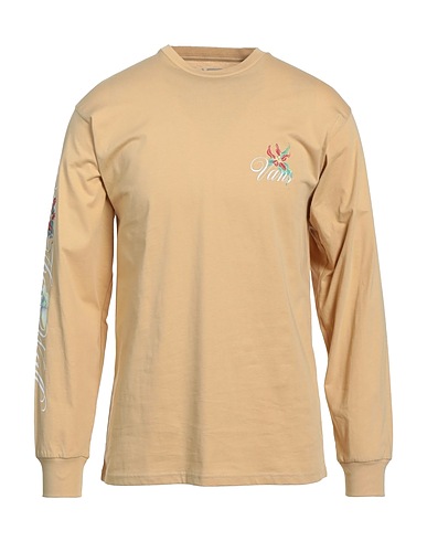 VANS T-shirt Sand 100% Cotton