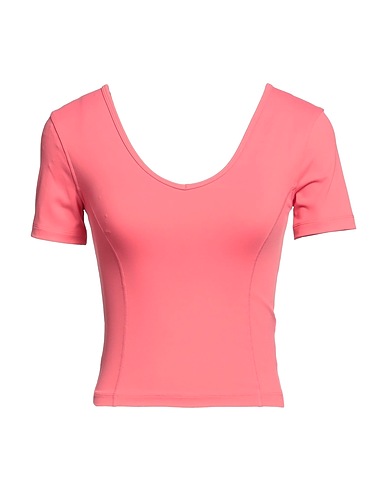 GUESS Crop top Coral 82% Nylon, 18% Elastane