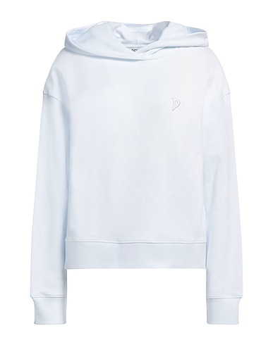 DONDUP Hooded sweatshirt White 100% Cotton, Elastane