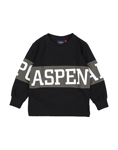 ASPEN POLO CLUB T-shirt Nero 95% Cotone, 5% Elastan