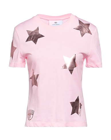 CHIARA FERRAGNI T-shirt Pink 100% Cotton