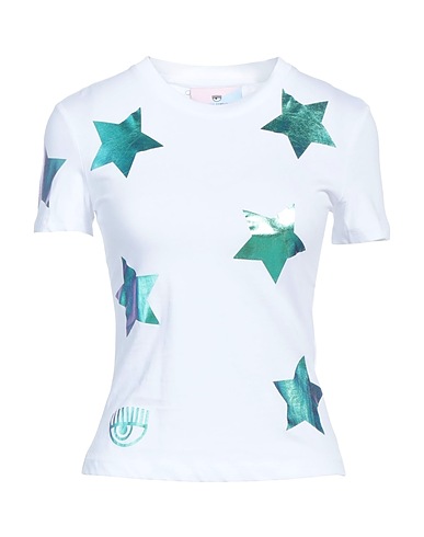 CHIARA FERRAGNI T-shirt White 100% Cotton