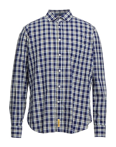 B.D.BAGGIES Checked shirt Green 100% Cotton