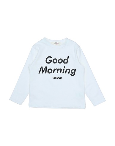 VICOLO T-shirt Bianco 93% Cotone, 7% Elastan