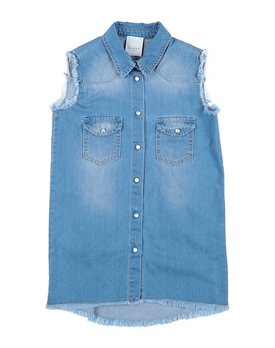 GAëLLE Paris Denim shirt Blue 100% Cotton