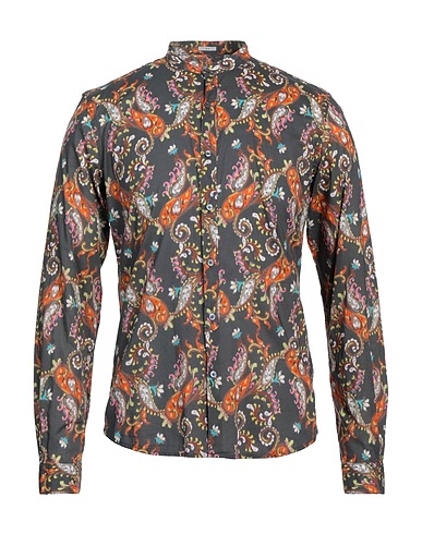 OGNUNOLASUA by CAMICETTASNOB Camicia fantasia Antracite 100% Cotone