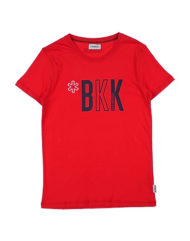 BIKKEMBERGS T-shirt Red 100% Cotton