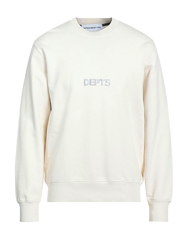 DEPARTMENT 5 Sweatshirt Ivory 100% Cotton