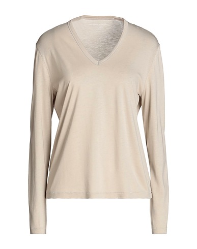 MAJESTIC FILATURES T-shirt Grigio chiaro 67% Lyocell, 33% Cotone