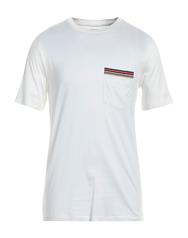 PAUL SMITH T-shirt Ivory 100% Cotton