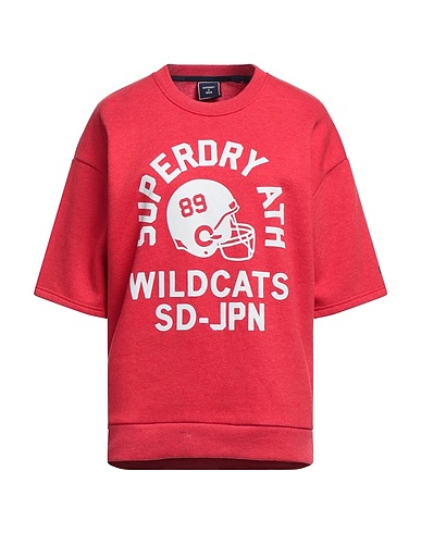 SUPERDRY Sweatshirt Red 55% Cotton, 45% Polyester
