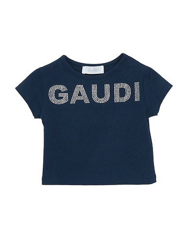 GAUDÌ T-shirt Midnight blue 95% Cotton, 5% Elastane