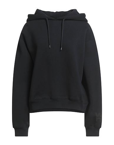 ALEXANDERWANG.T Hoodie Schwarz 80% Baumwolle, 20% Polyester, Elastan