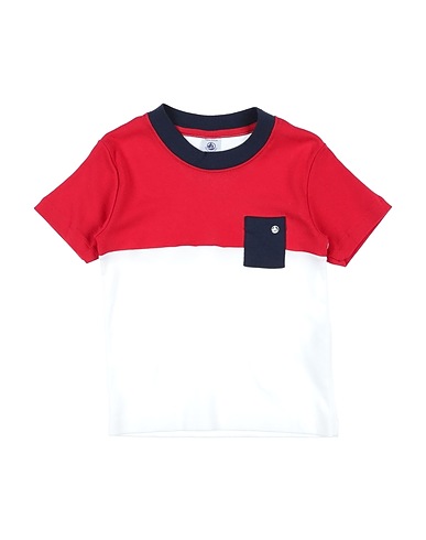 PETIT BATEAU T-shirt Red 100% Cotton