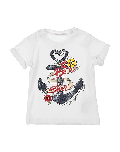 LIU •JO T-shirt White 95% Cotton, 5% Elastane