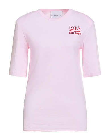 PHILOSOPHY di LORENZO SERAFINI T-shirt Rosa 100% Cotone