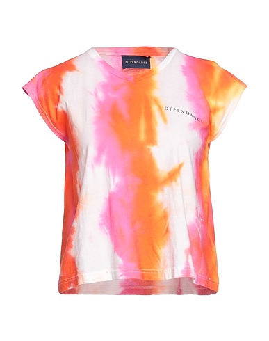 DÉPENDANCE T-shirt Orange 100% Cotton