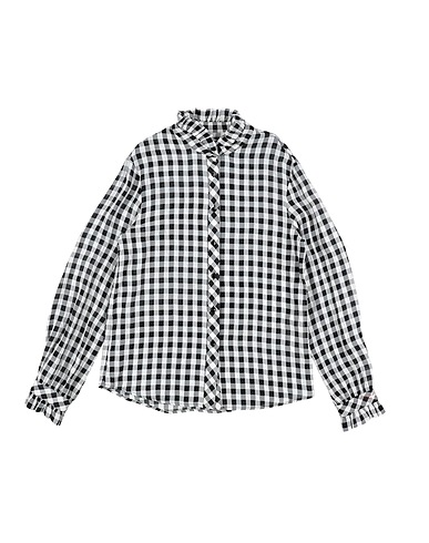 PHILOSOPHY di LORENZO SERAFINI Patterned shirts & blouses White 52% Acetate, 48% Viscose